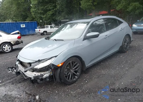 2021 Honda Civic Sport Touring из США, поврежденный, VIN SHHFK7H90MU209177